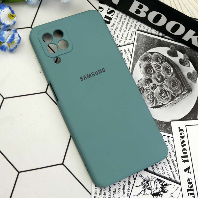 قاب سیلیکونی معمولی محافظ لنزدار Samsung Galaxy A22 4G