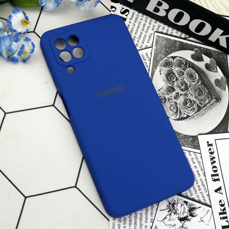 قاب سیلیکونی معمولی محافظ لنزدار Samsung Galaxy A22 4G