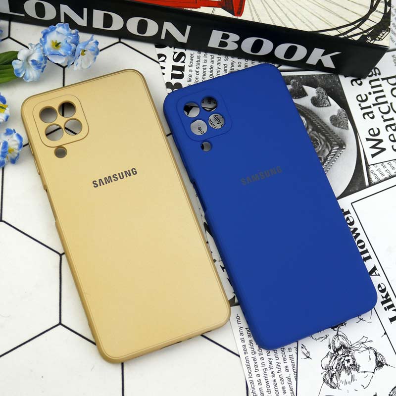 قاب سیلیکونی معمولی محافظ لنزدار Samsung Galaxy A22 4G