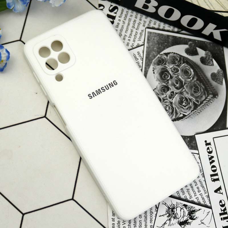 قاب سیلیکونی معمولی محافظ لنزدار Samsung Galaxy A22 4G