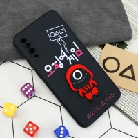 قاب سیلیکونی Squid Game محافظ لنزدار Samsung Galaxy A30s / A50s