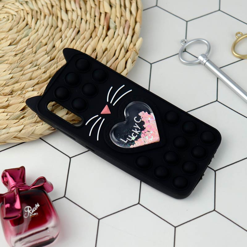 قاب اورجینال سیلیکونی آکواریومی Lucky Cat پاپیتی Samsung Galaxy A30s / A50s
