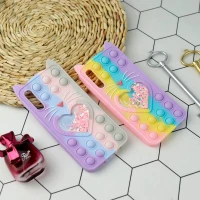 قاب اورجینال سیلیکونی آکواریومی Lucky Cat پاپیتی Samsung Galaxy A30s / A50s