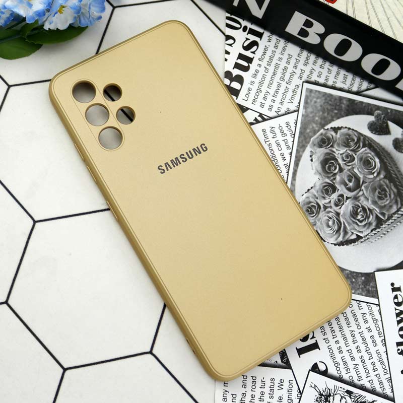 قاب سیلیکونی معمولی محافظ لنزدار Samsung Galaxy A32 4G