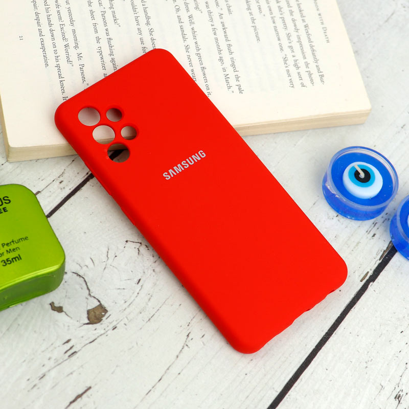قاب سیلیکونی اصلی زیربسته سامسونگ Galaxy A32 4G محافظ لنزدار