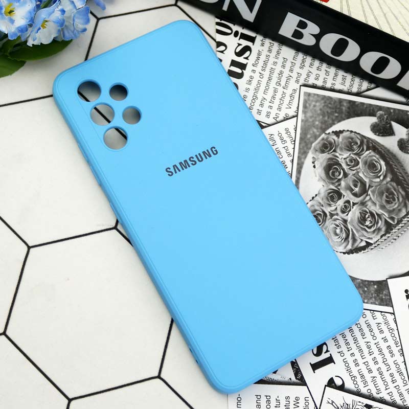 قاب سیلیکونی معمولی محافظ لنزدار Samsung Galaxy A32 4G