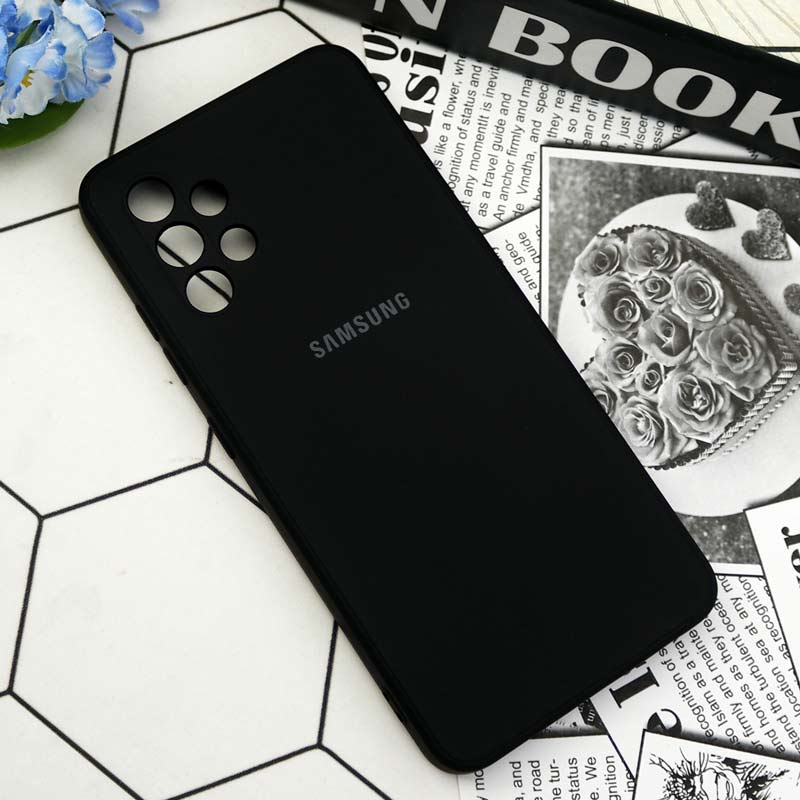 قاب سیلیکونی معمولی محافظ لنزدار Samsung Galaxy A32 4G