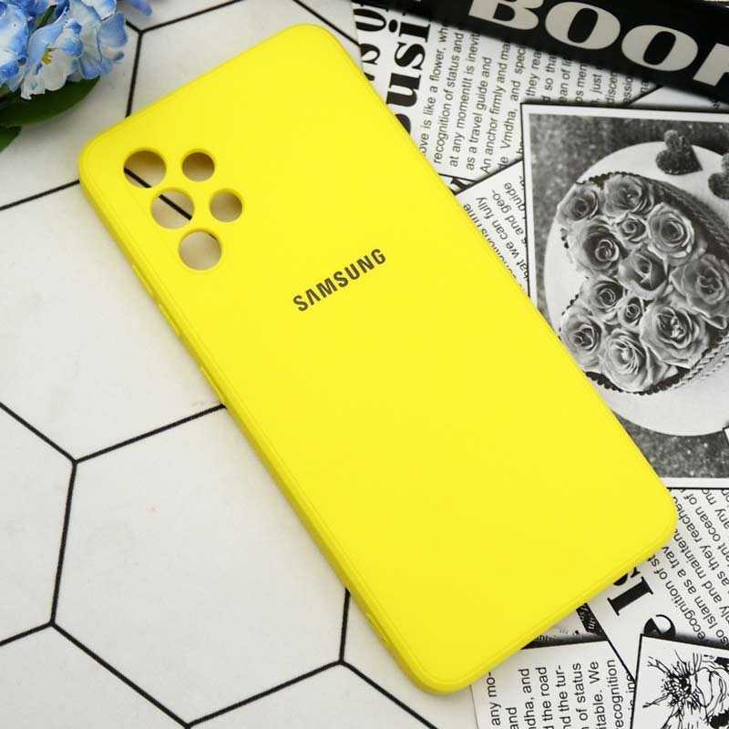 قاب سیلیکونی معمولی محافظ لنزدار Samsung Galaxy A32 4G