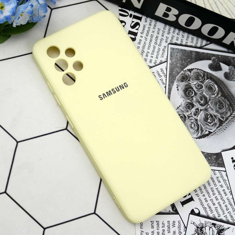 قاب سیلیکونی معمولی محافظ لنزدار Samsung Galaxy A32 4G