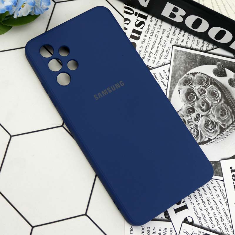 قاب سیلیکونی معمولی محافظ لنزدار Samsung Galaxy A32 4G