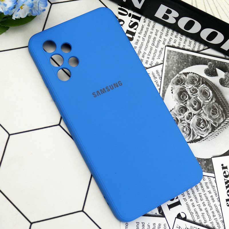 قاب سیلیکونی معمولی محافظ لنزدار Samsung Galaxy A32 4G