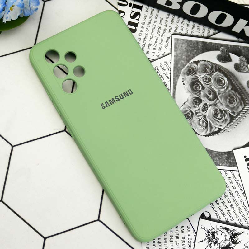 قاب سیلیکونی معمولی محافظ لنزدار Samsung Galaxy A32 4G