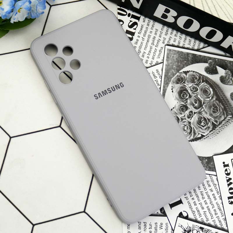 قاب سیلیکونی معمولی محافظ لنزدار Samsung Galaxy A32 4G