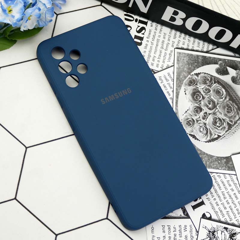 قاب سیلیکونی معمولی محافظ لنزدار Samsung Galaxy A32 4G