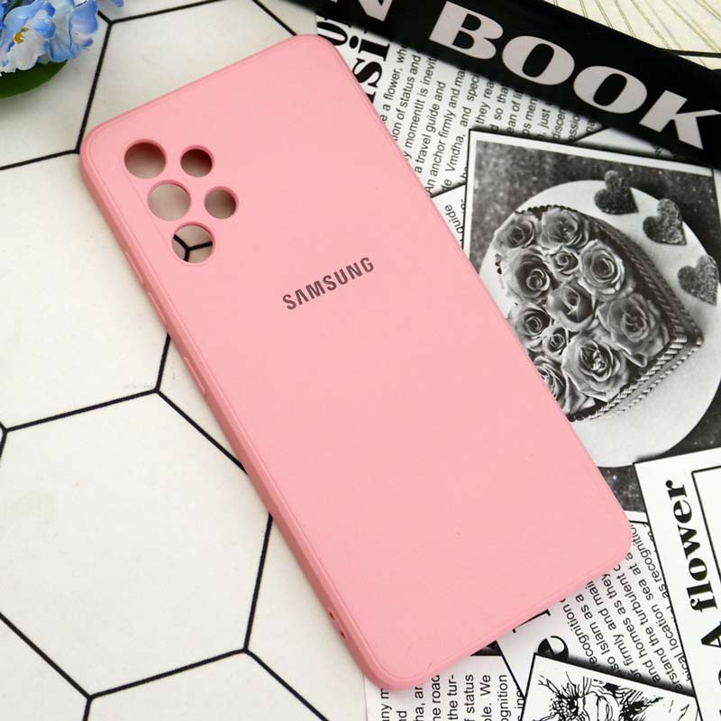 قاب سیلیکونی معمولی محافظ لنزدار Samsung Galaxy A32 4G
