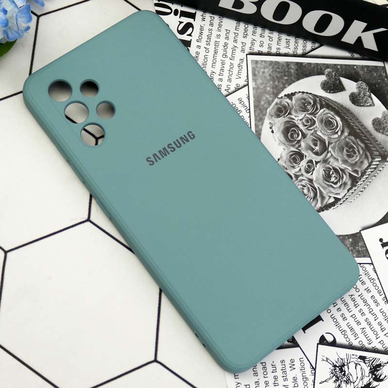 قاب سیلیکونی معمولی محافظ لنزدار Samsung Galaxy A32 4G