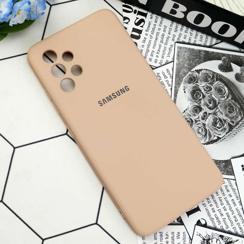 قاب سیلیکونی معمولی محافظ لنزدار Samsung Galaxy A32 4G