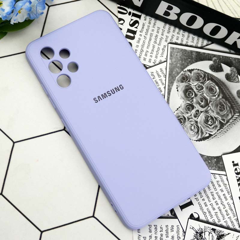 قاب سیلیکونی معمولی محافظ لنزدار Samsung Galaxy A32 4G
