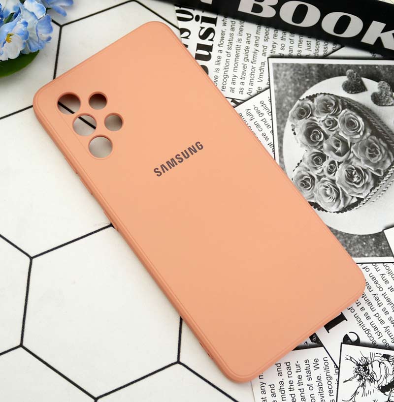 قاب سیلیکونی معمولی محافظ لنزدار Samsung Galaxy A32 4G