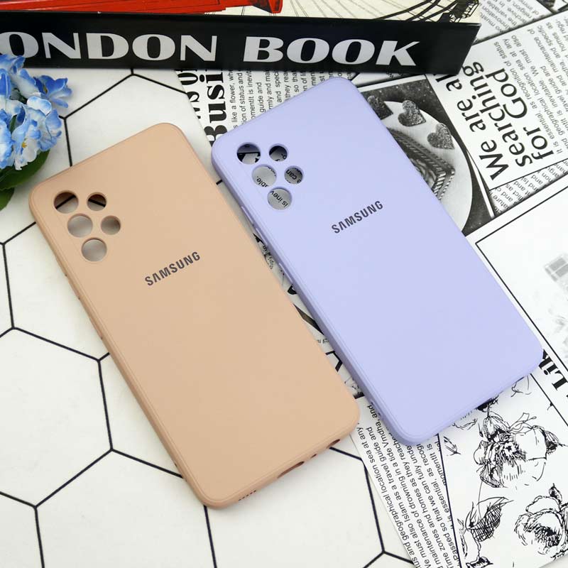 قاب سیلیکونی معمولی محافظ لنزدار Samsung Galaxy A32 4G