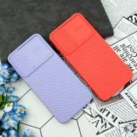 قاب سیلیکونی کبریتی محافظ لنزدار کشویی Samsung Galaxy A30s / A50s