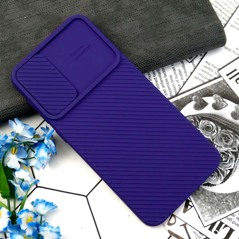 قاب سیلیکونی کبریتی محافظ لنزدار کشویی Samsung Galaxy A30s / A50s