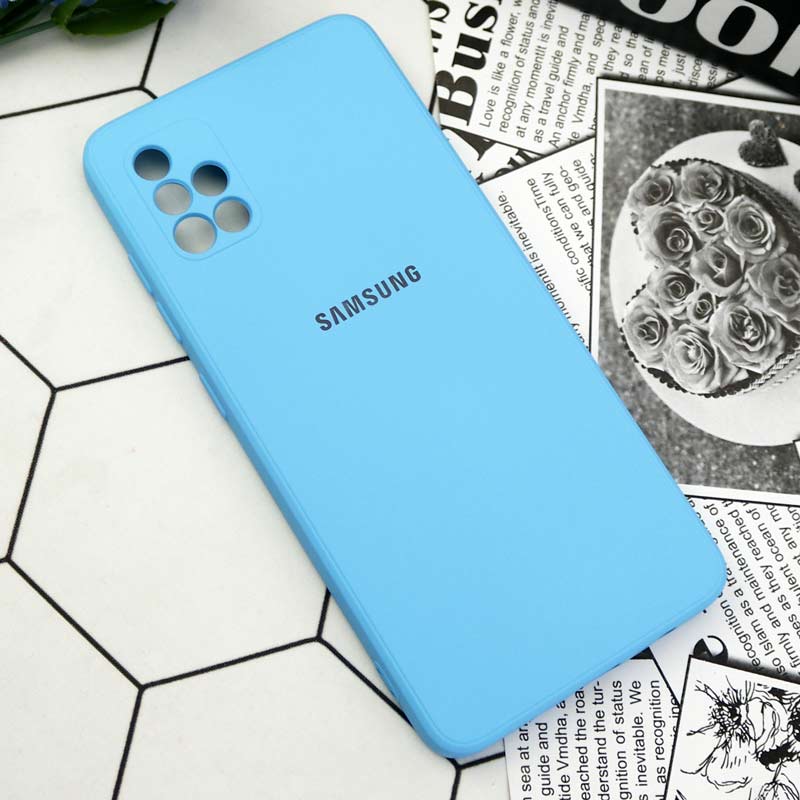 قاب سیلیکونی معمولی محافظ لنزدار Samsung Galaxy A51
