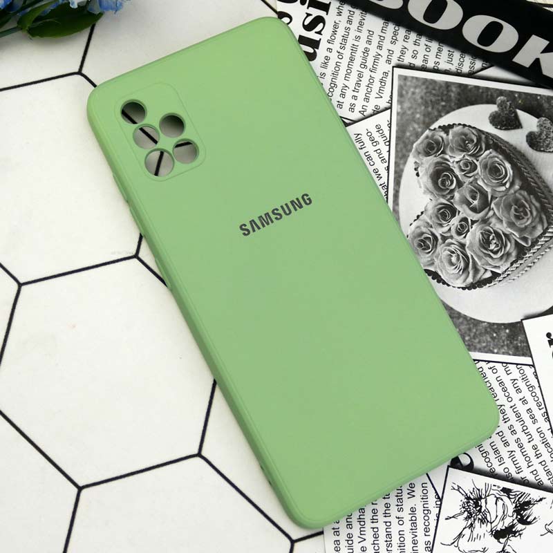 قاب سیلیکونی معمولی محافظ لنزدار Samsung Galaxy A51