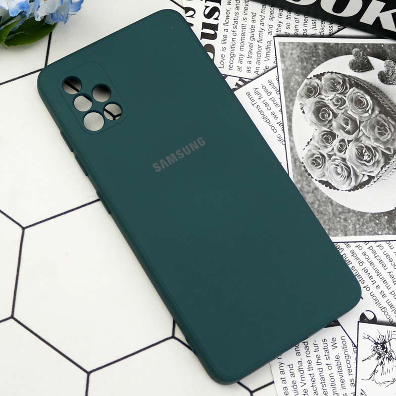 قاب سیلیکونی معمولی محافظ لنزدار Samsung Galaxy A51