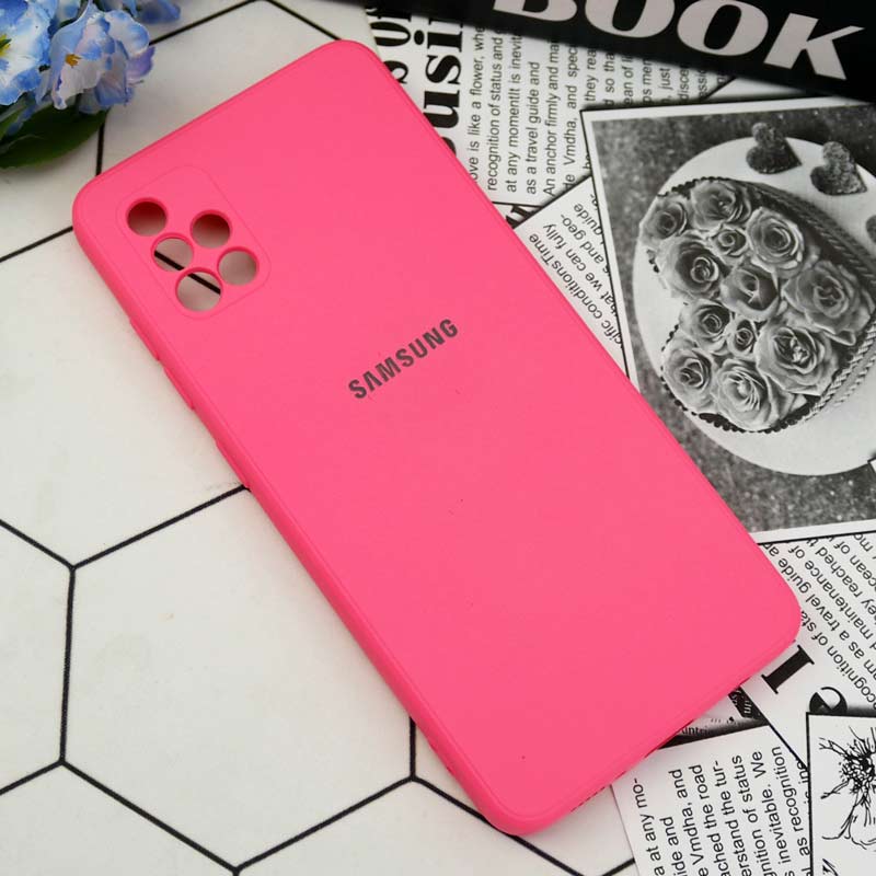 قاب سیلیکونی معمولی محافظ لنزدار Samsung Galaxy A51