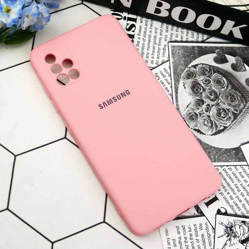 قاب سیلیکونی معمولی محافظ لنزدار Samsung Galaxy A51