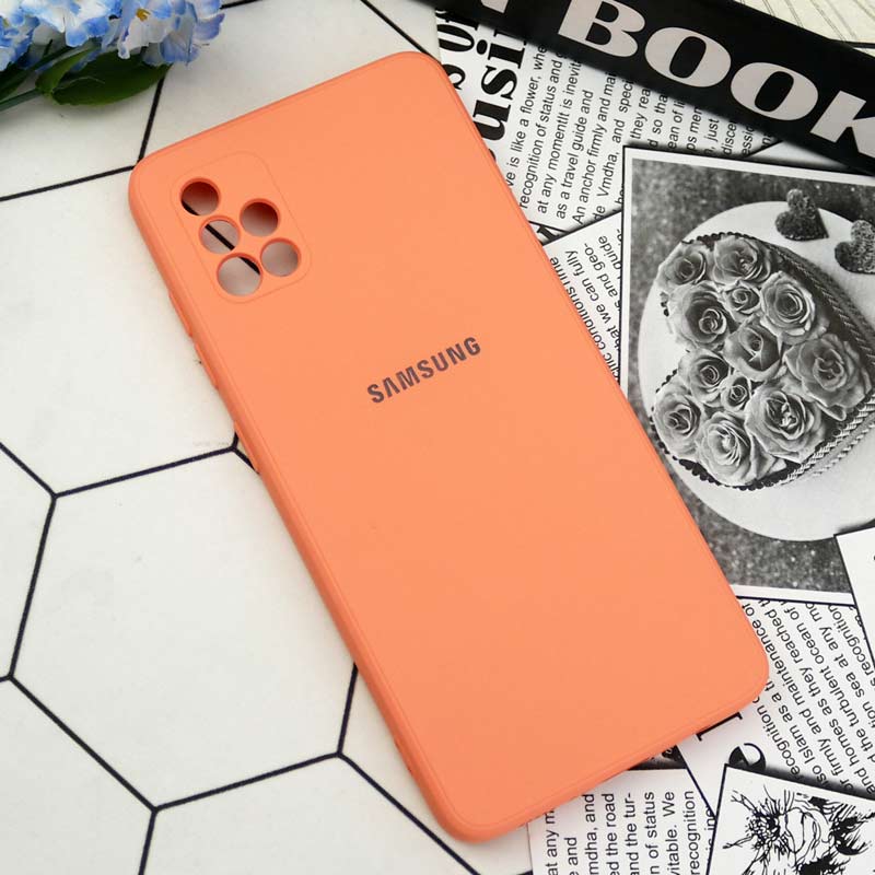 قاب سیلیکونی معمولی محافظ لنزدار Samsung Galaxy A51