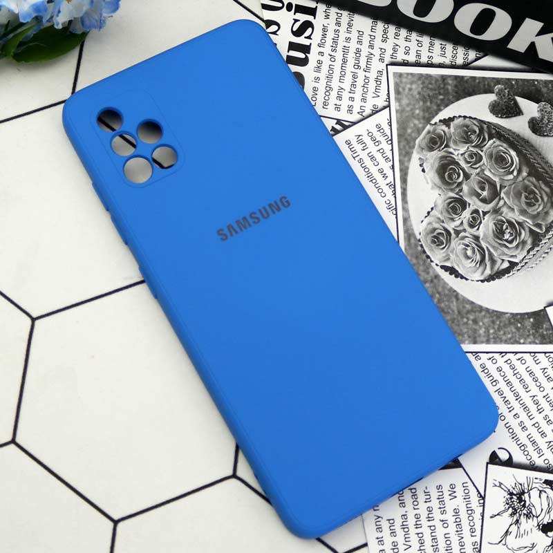 قاب سیلیکونی معمولی محافظ لنزدار Samsung Galaxy A51