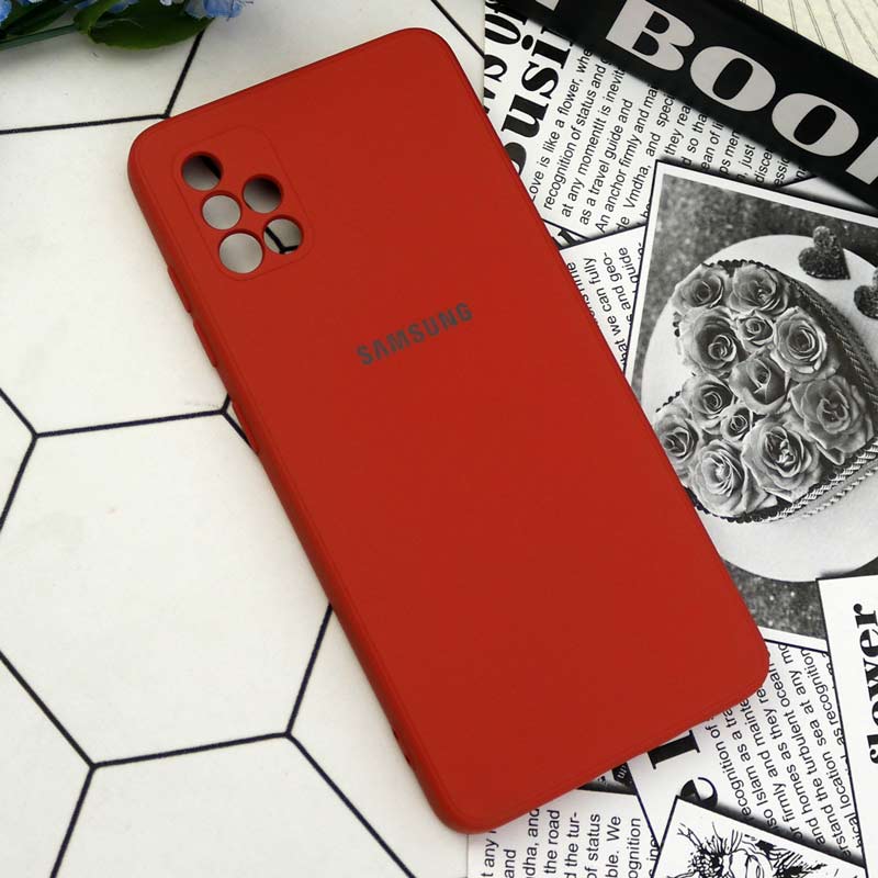 قاب سیلیکونی معمولی محافظ لنزدار Samsung Galaxy A51