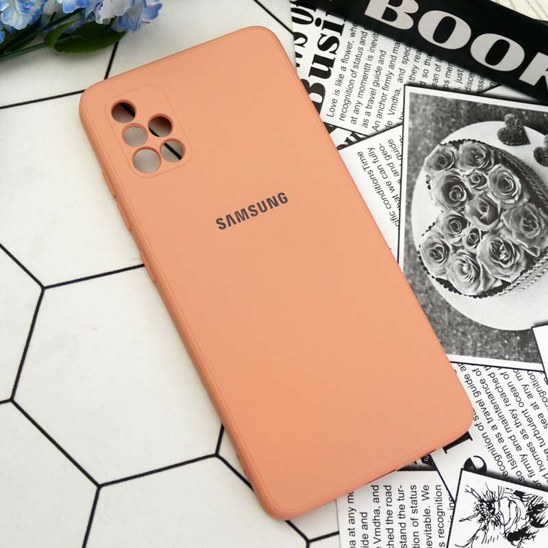 قاب سیلیکونی معمولی محافظ لنزدار Samsung Galaxy A51