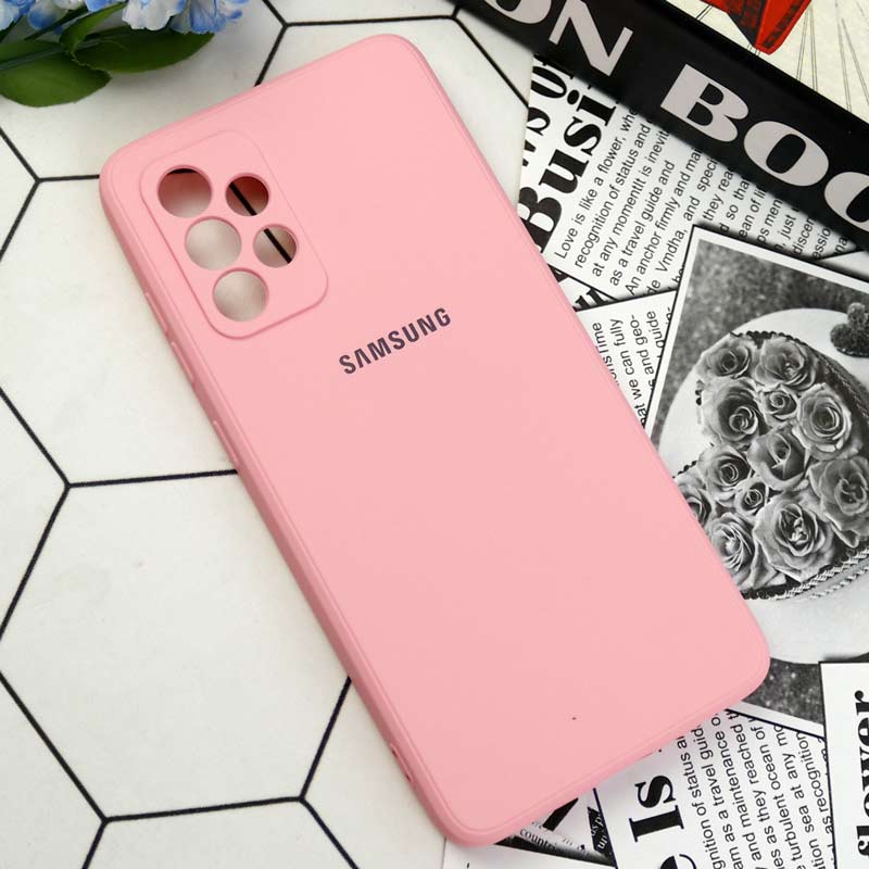 قاب سیلیکونی معمولی محافظ لنزدار Samsung Galaxy A52 / A52s