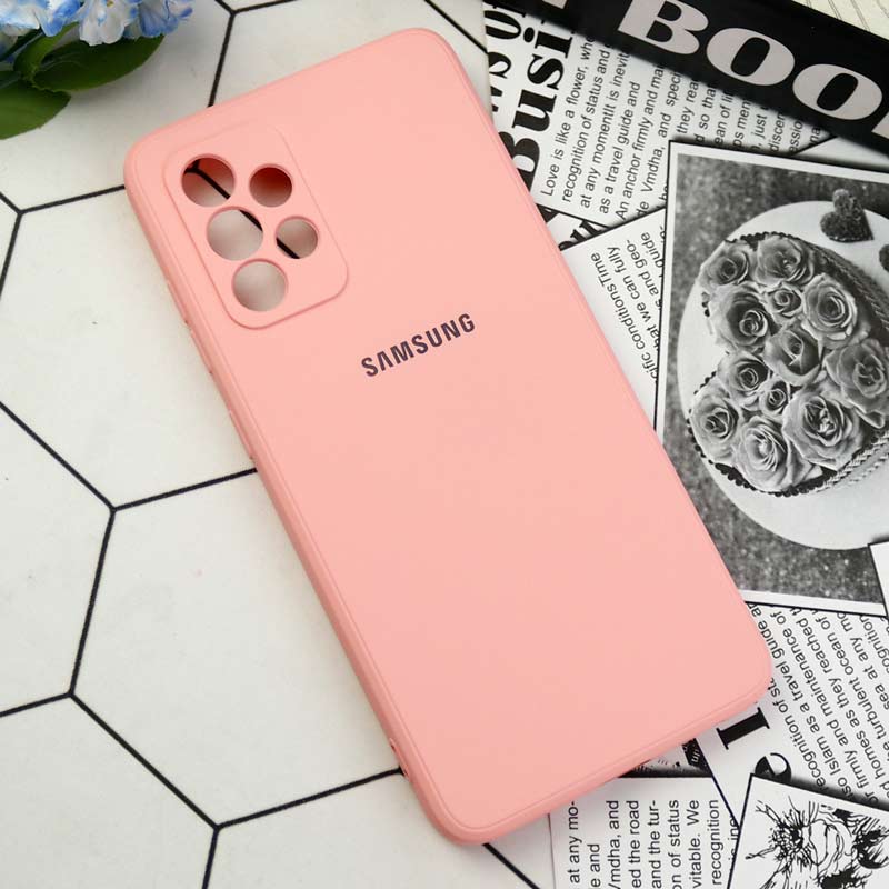 قاب سیلیکونی معمولی محافظ لنزدار Samsung Galaxy A52 / A52s
