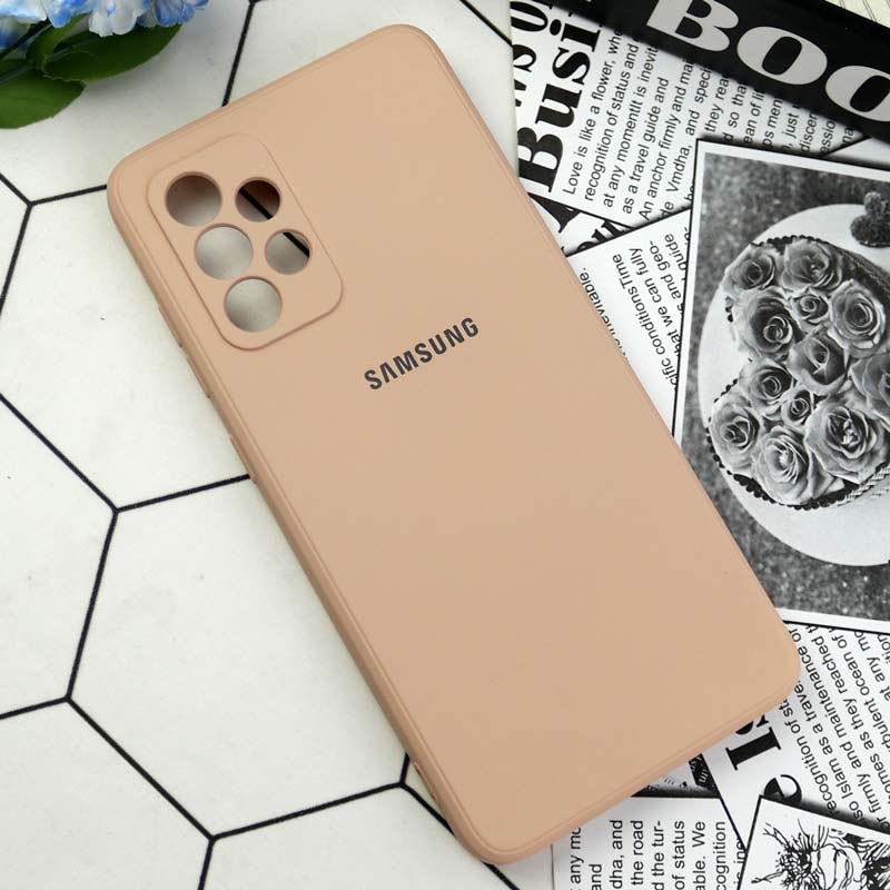 قاب سیلیکونی معمولی محافظ لنزدار Samsung Galaxy A52 / A52s
