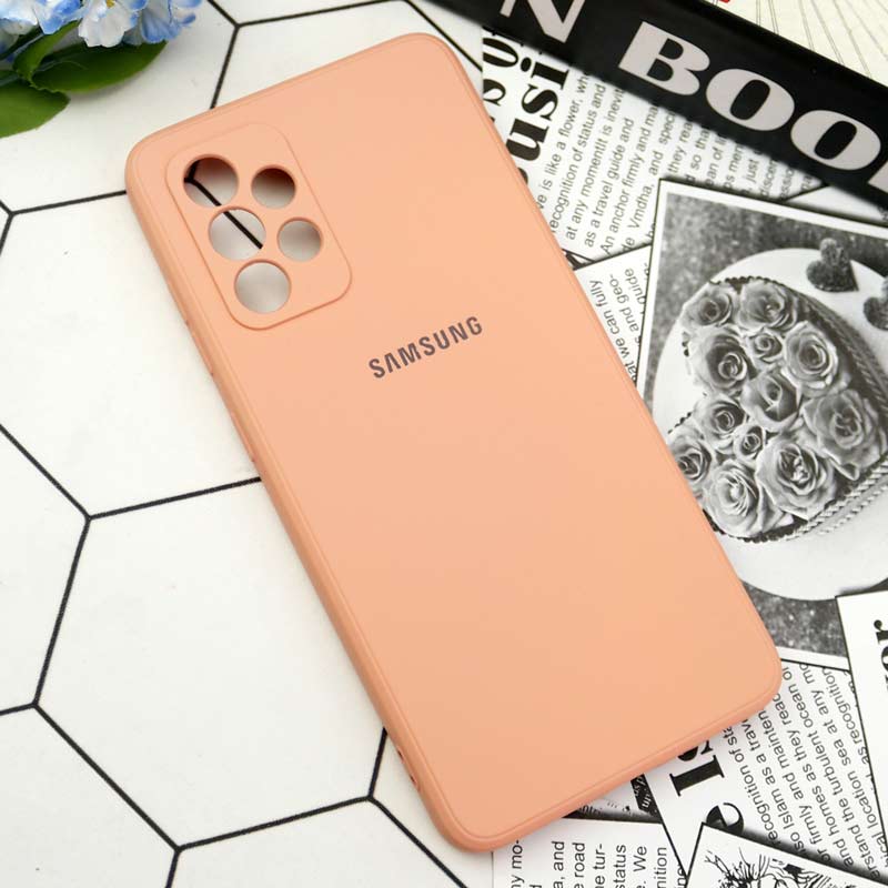 قاب سیلیکونی معمولی محافظ لنزدار Samsung Galaxy A52 / A52s
