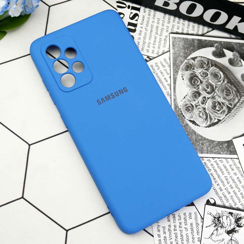 قاب سیلیکونی معمولی محافظ لنزدار Samsung Galaxy A52 / A52s