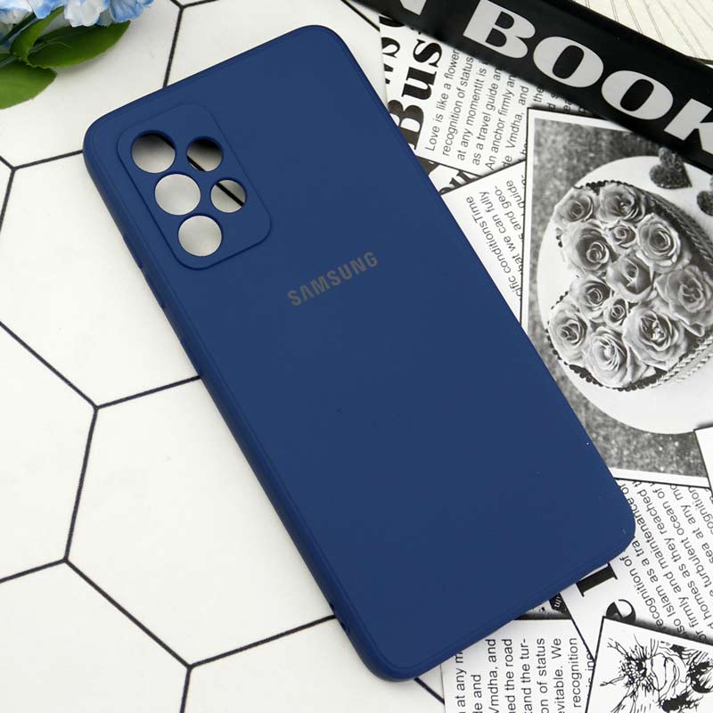 قاب سیلیکونی معمولی محافظ لنزدار Samsung Galaxy A52 / A52s