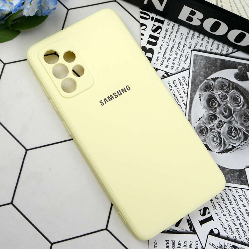 قاب سیلیکونی معمولی محافظ لنزدار Samsung Galaxy A52 / A52s