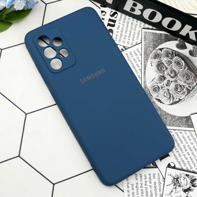 قاب سیلیکونی معمولی محافظ لنزدار Samsung Galaxy A52 / A52s