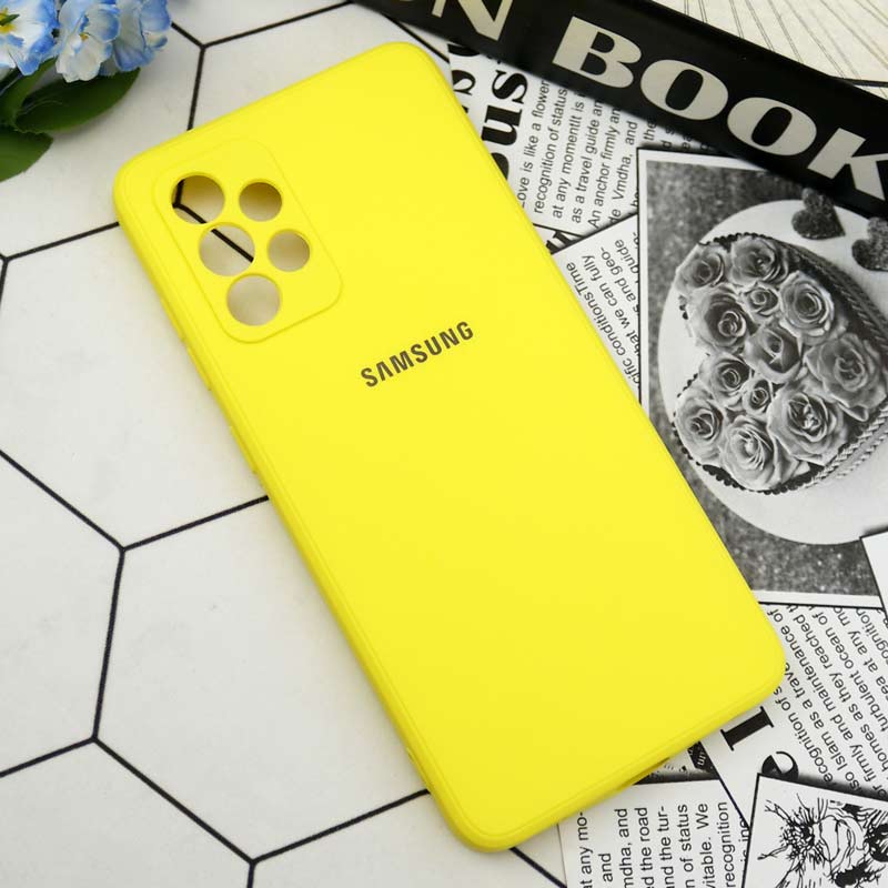 قاب سیلیکونی معمولی محافظ لنزدار Samsung Galaxy A52 / A52s