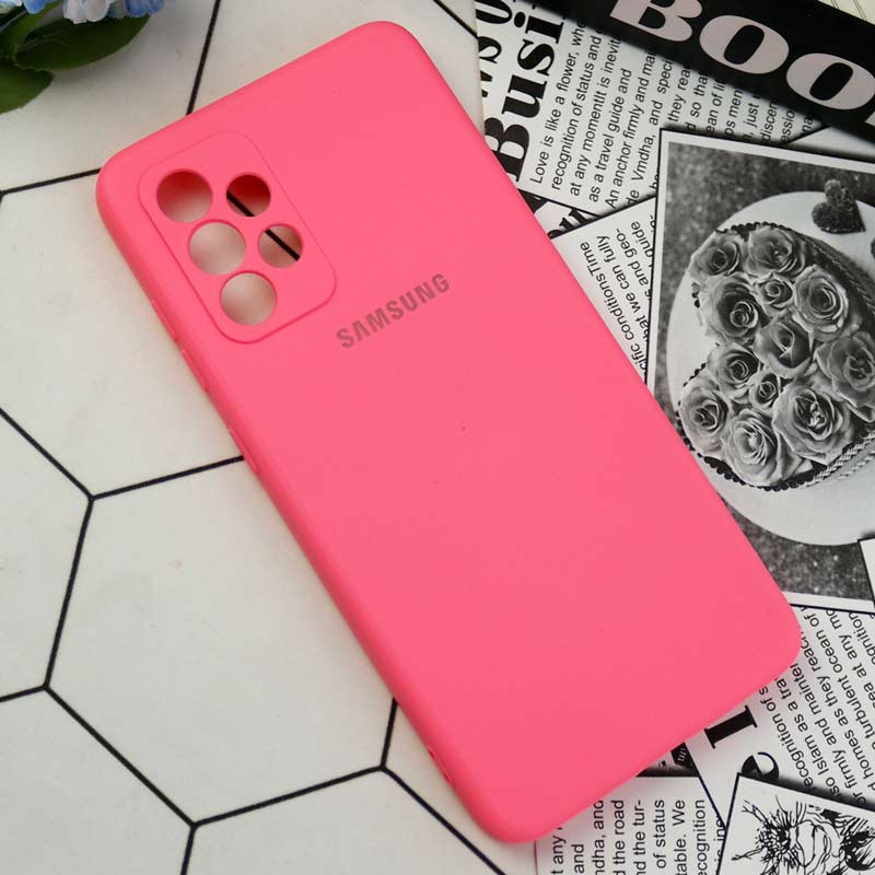 قاب سیلیکونی معمولی محافظ لنزدار Samsung Galaxy A52 / A52s