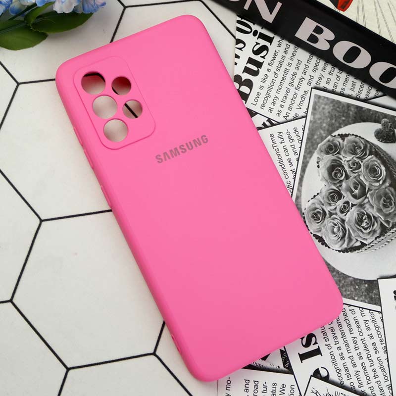 قاب سیلیکونی معمولی محافظ لنزدار Samsung Galaxy A52 / A52s