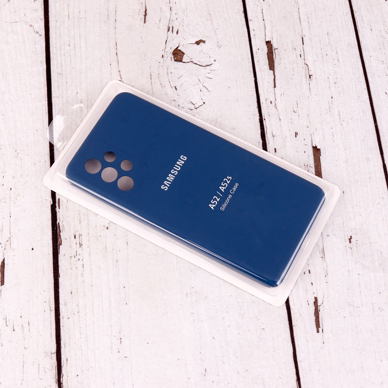قاب سیلیکونی اصلی زیربسته سامسونگ Galaxy A52 / A52s محافظ لنزدار