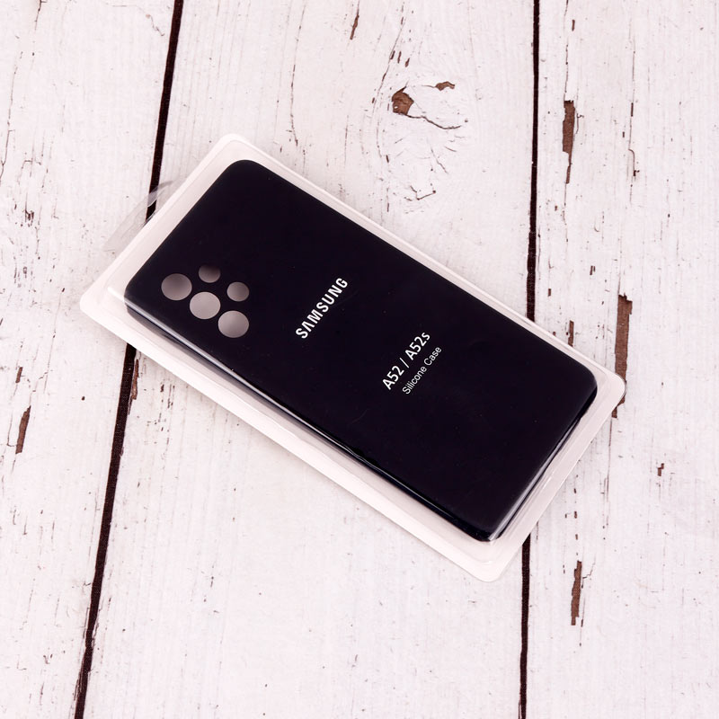 قاب سیلیکونی اصلی زیربسته سامسونگ Galaxy A52 / A52s محافظ لنزدار