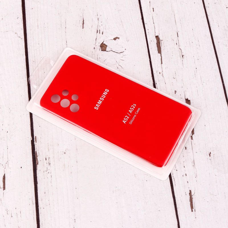 قاب سیلیکونی اصلی زیربسته سامسونگ Galaxy A52 / A52s محافظ لنزدار