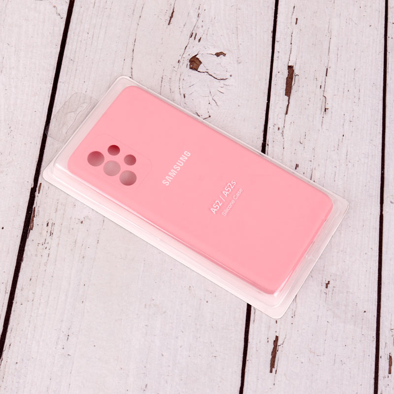 قاب سیلیکونی اصلی زیربسته سامسونگ Galaxy A52 / A52s محافظ لنزدار